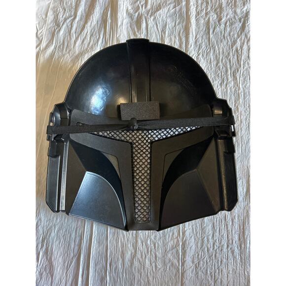 Rubies Star Wars Mandalorian Kids Jumpsuit Mask Cape Gloves & Boot Tops Costume - Picture 15 of 15